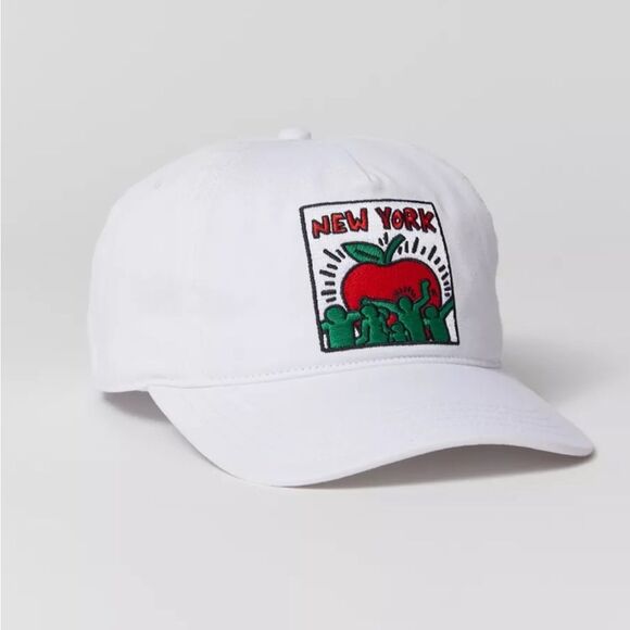 Urban Outfitters Keith Haring NYC Trucker Hat SnapBack - Picture 1 of 9